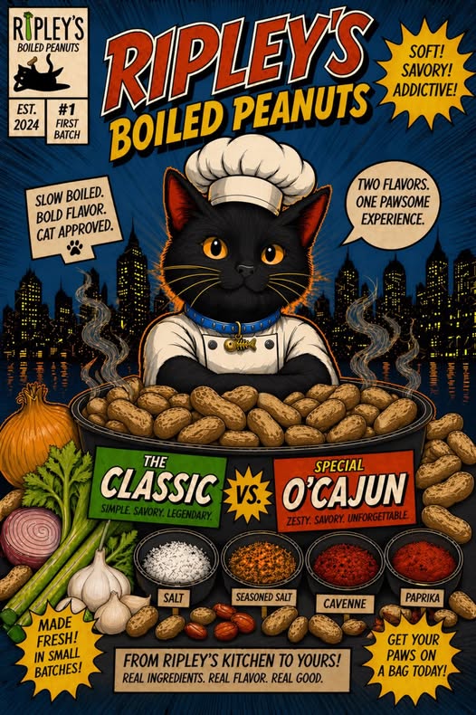 Ripley's Boiled Peanuts comic art